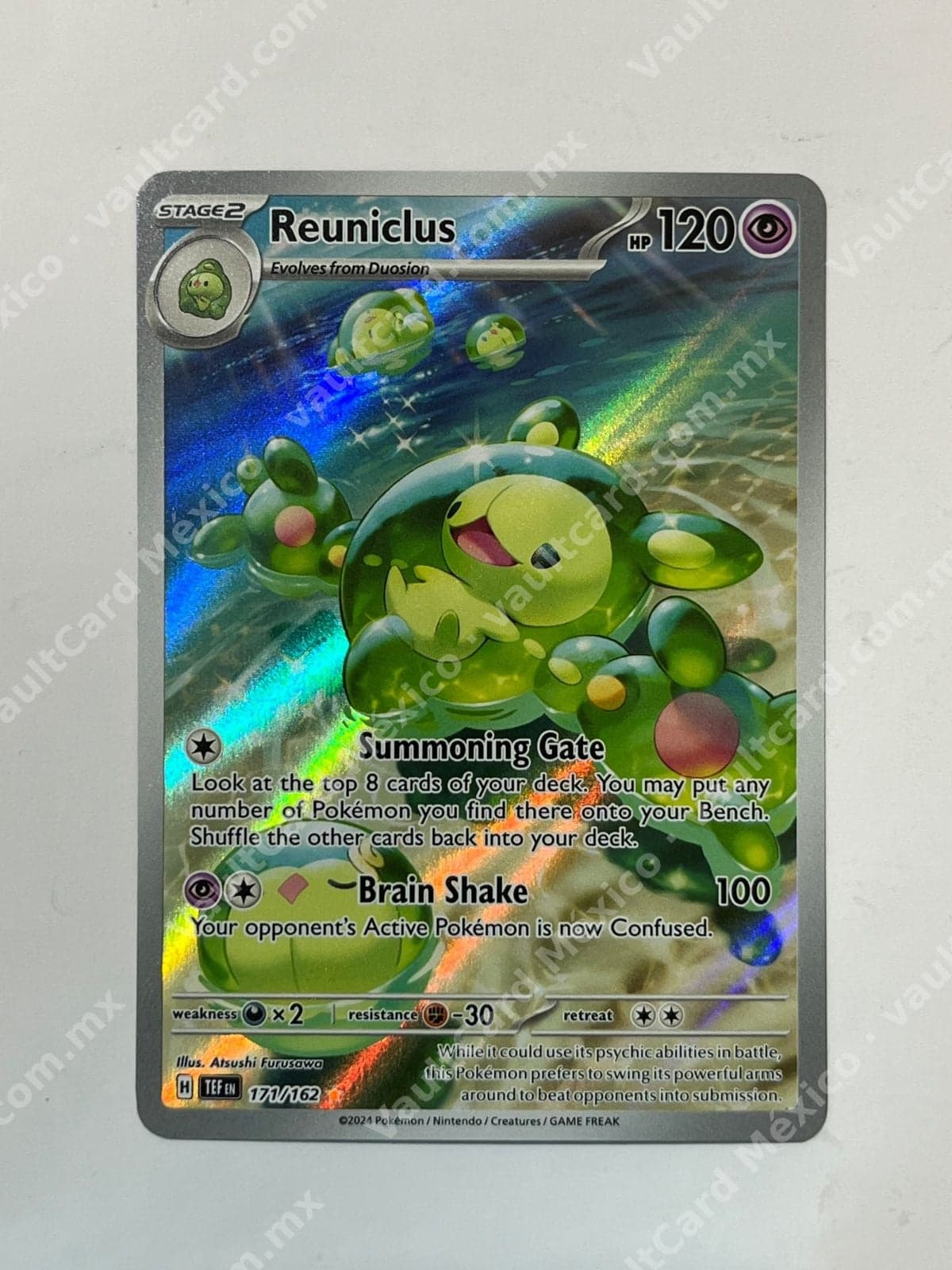 Reuniclus 171/162 - Temporal Forces (TEF) Inglés - Illustration Rare