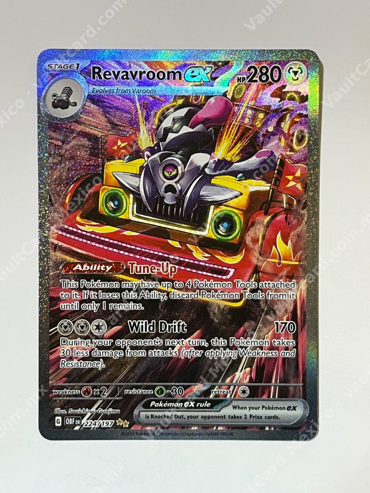 Revavroom ex 224/197 - Obsidian Flames (OBF) Inglés