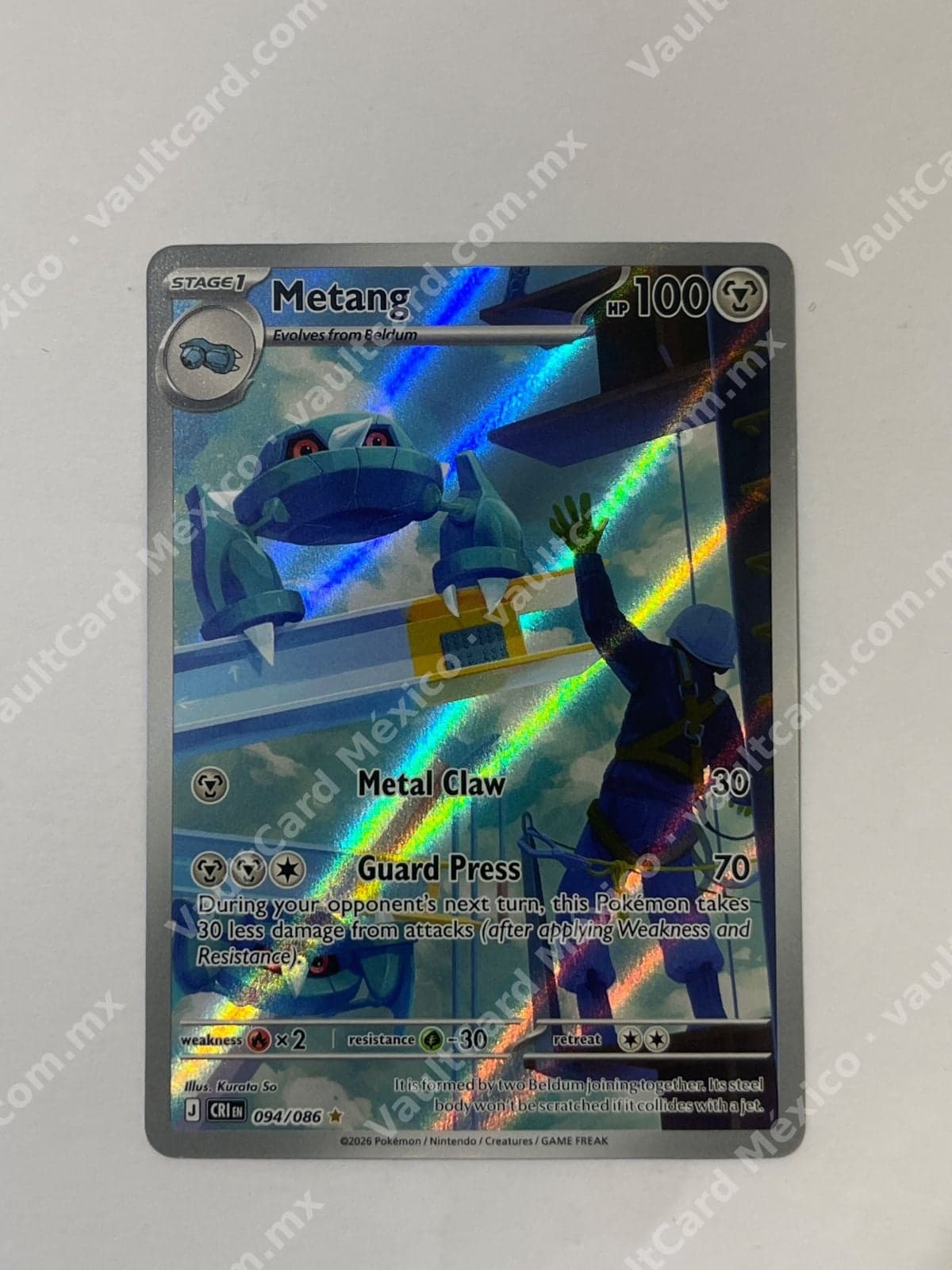 Metang 094/086 - (CRI) Inglés Illustration Rare