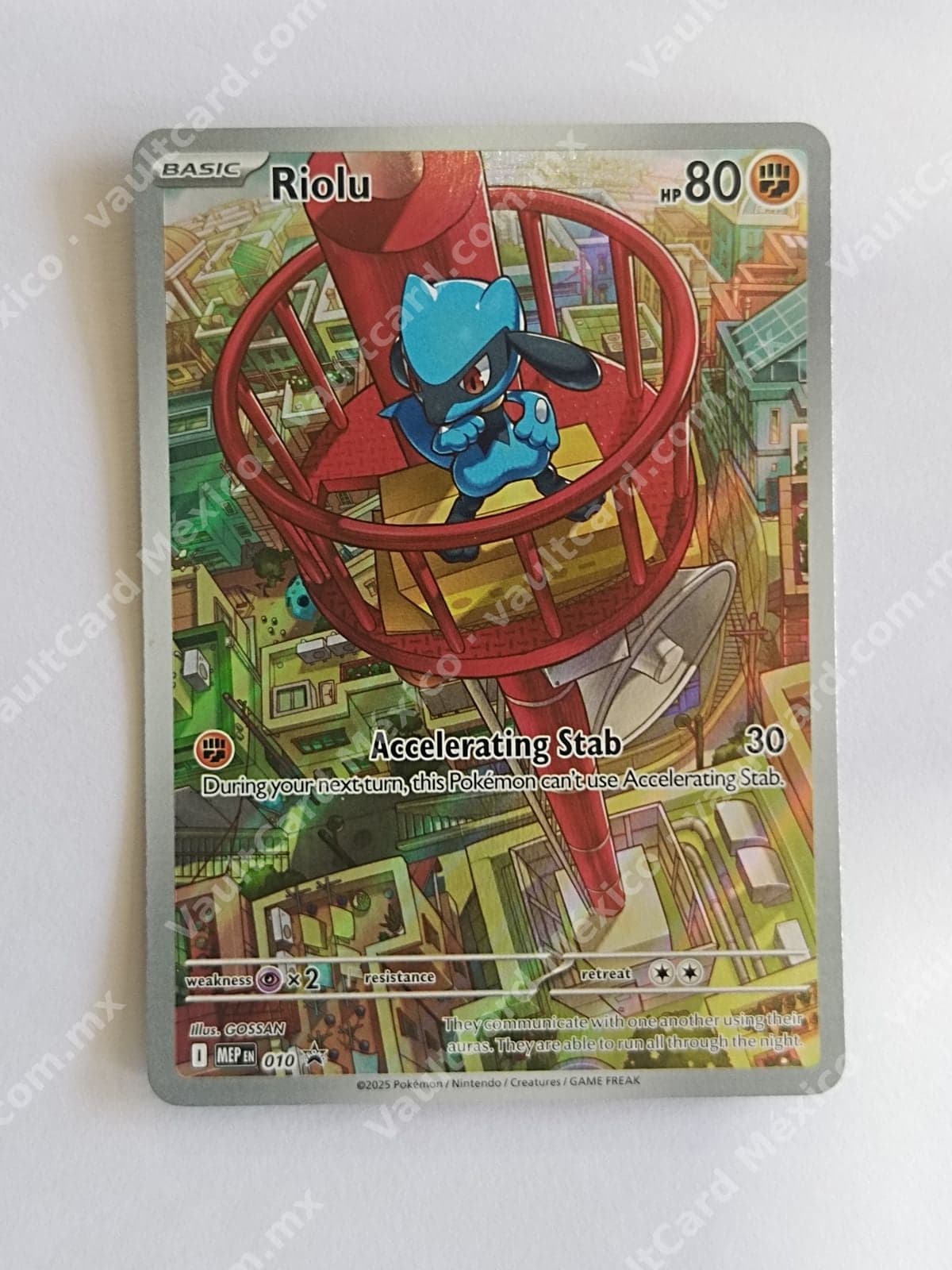 Riolu 010 - Promo (MEP) Inglés - Illustration Rare