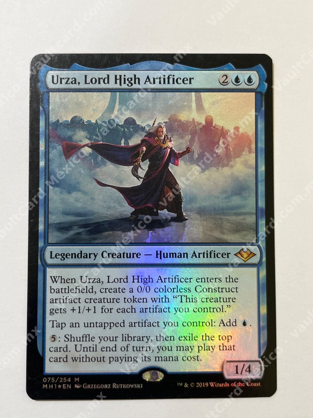 Urza, Lord High Artificer - Modern Horizons (MH1) #075/254 Foil - Inglés