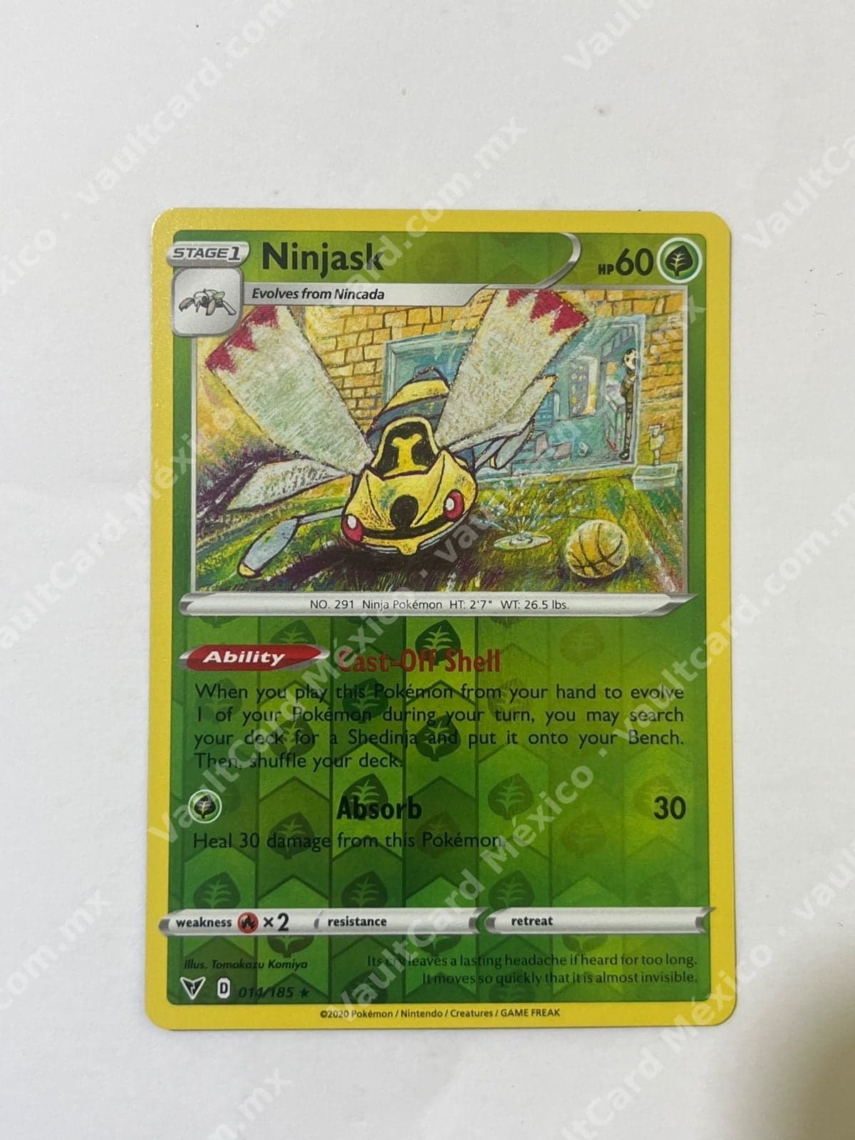 Ninjask 014/185 - Vivid Voltage (VIV) Inglés