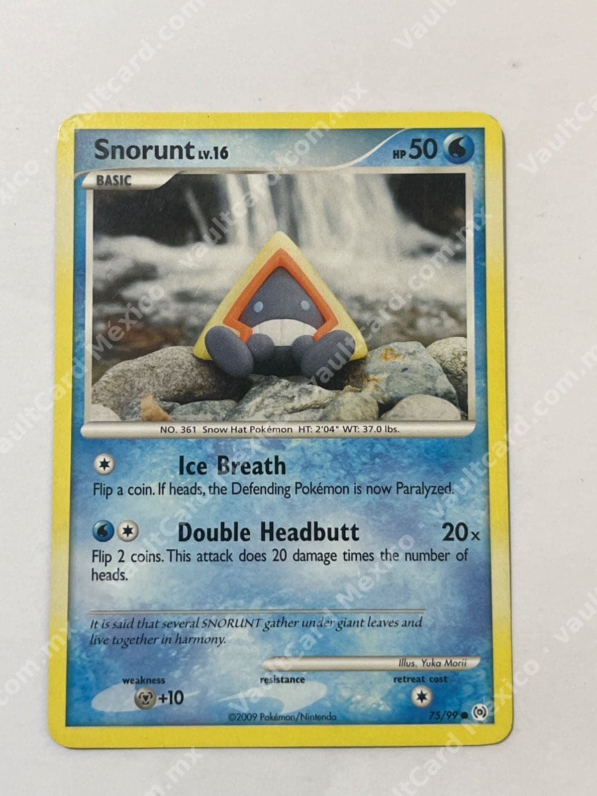 Snorunt 75/99 - Platinum Arceus Inglés yuka morii