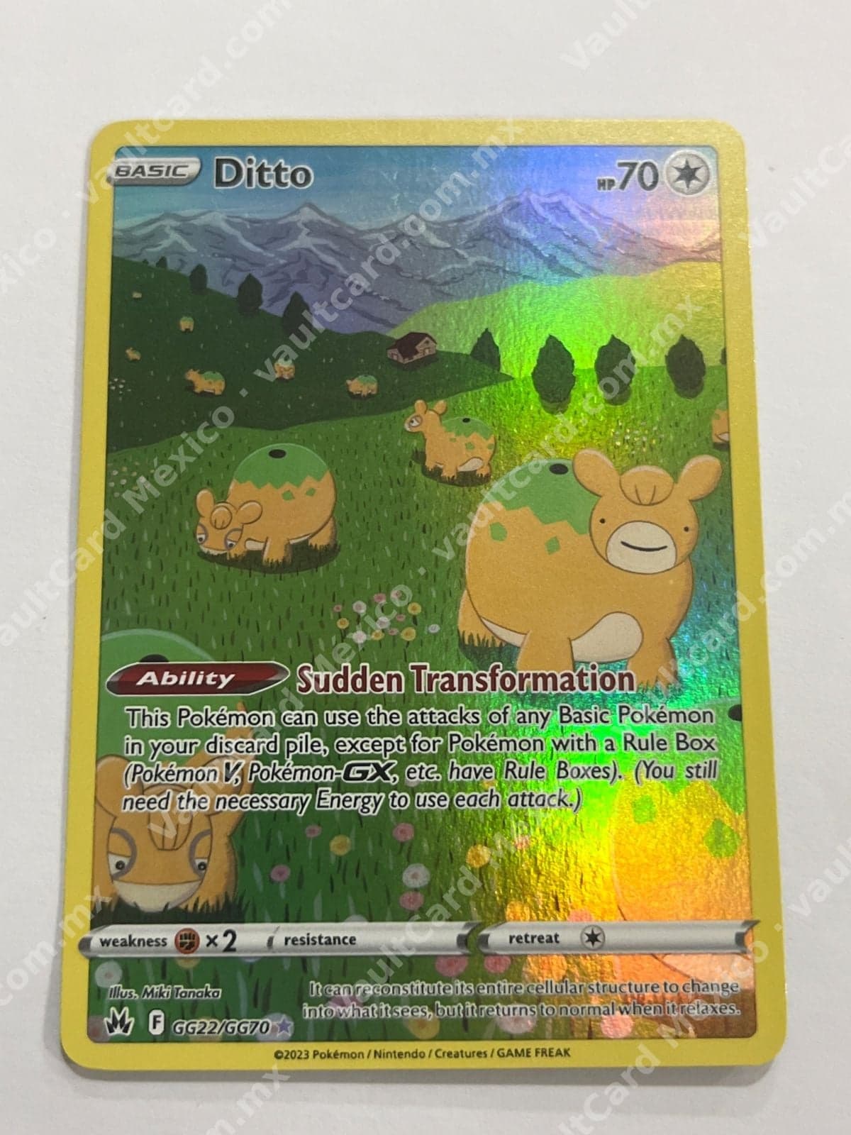Ditto (Dudunsparce) GG22/GG70 - Crown Zenith Galarian Gallery Inglés