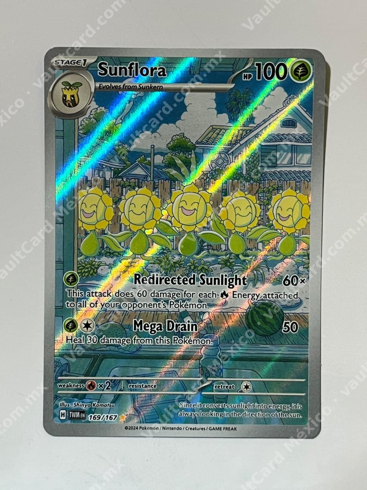 Sunflora 169/167 - Illustration Rare (TWM) Inglés