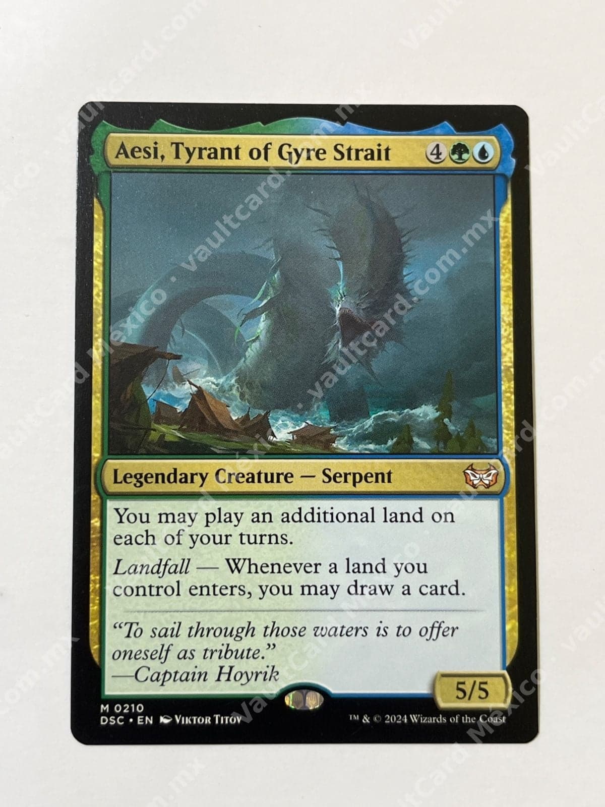 Aesi, Tyrant of Gyre Strait - 0210 (DSC) - Inglés - Mythic Rare