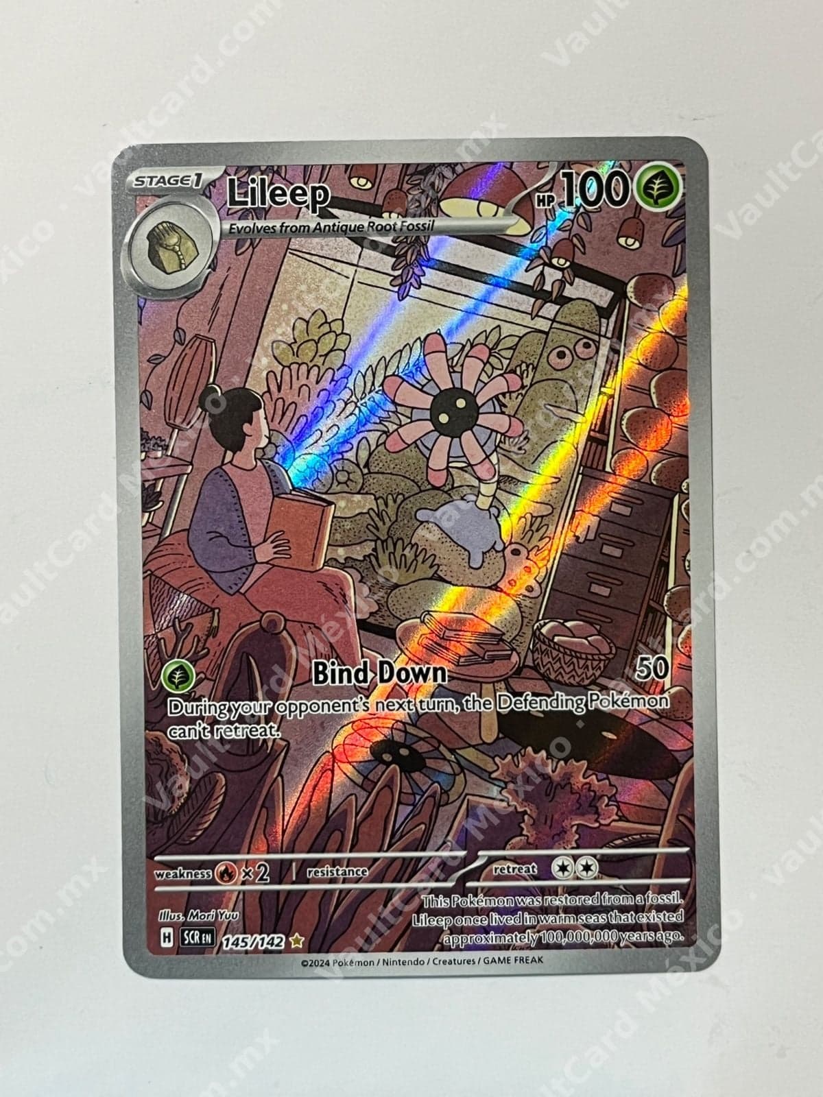 Lileep 145/142 - Stellar Crown (SCR) Inglés - Illustration Rare