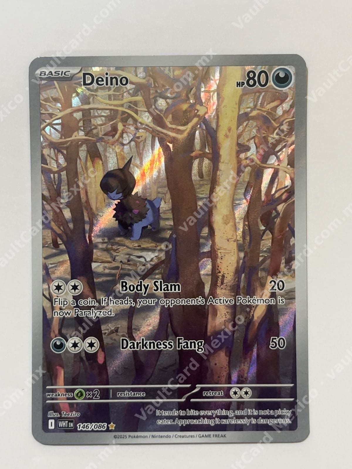 Deino 146/086 - (WHT) Inglés - Illustration Rare