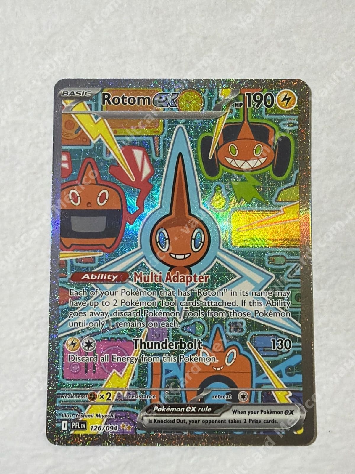 Rotom ex 126/094 - PFL Inglés (Special Illustration Rare)