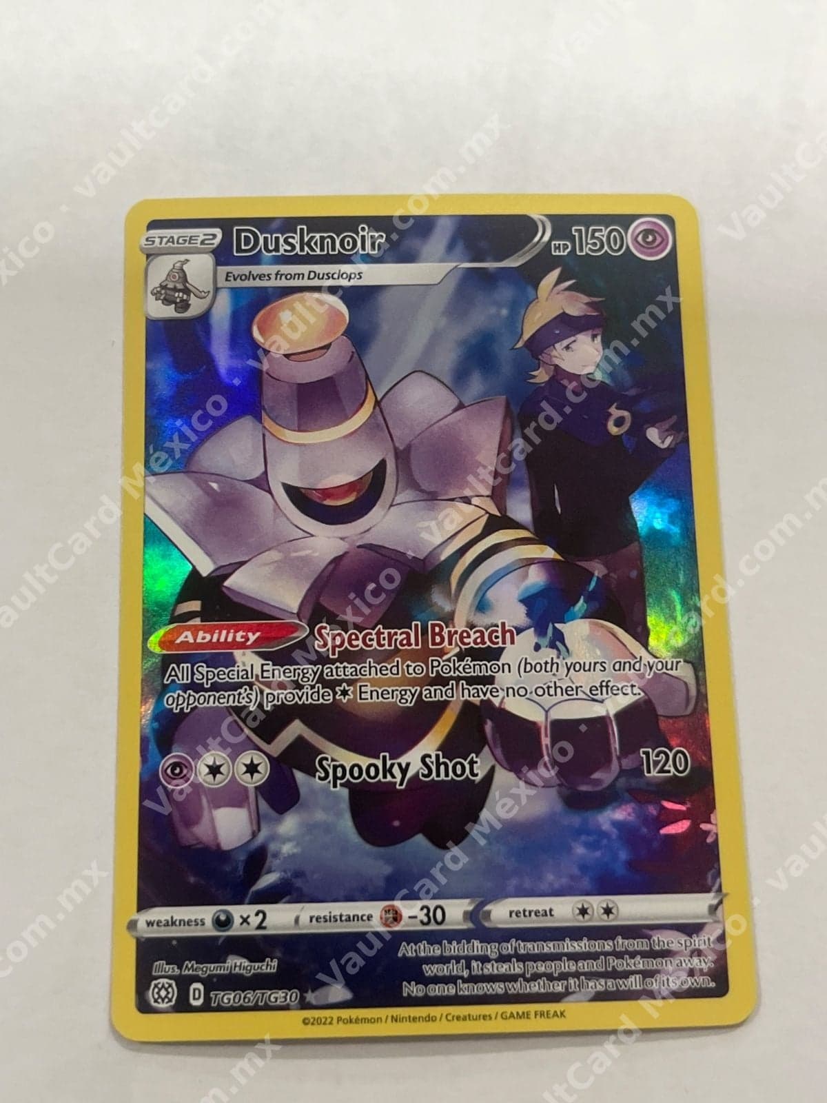 Dusknoir TG06/TG30 - Trainer Gallery Inglés Full Art