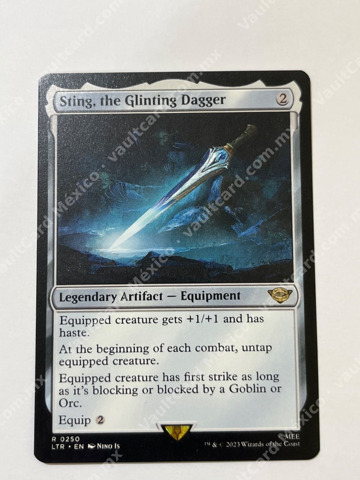 Sting, the Glinting Dagger - LTR #0250 - Rare - Inglés