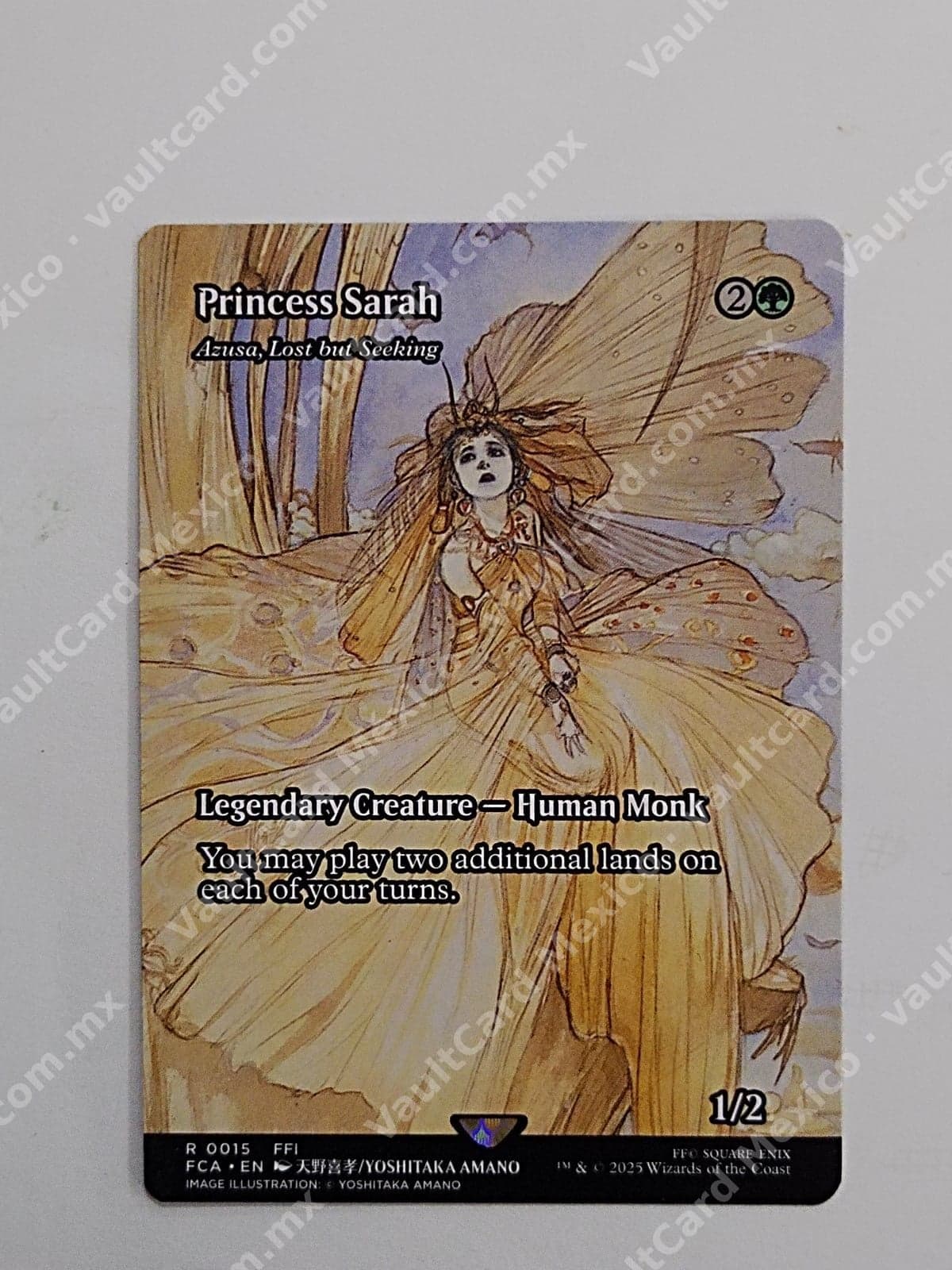 Princess Sarah (Azusa, Lost but Seeking) - Final Fantasy (FCA) #0015 - Inglés