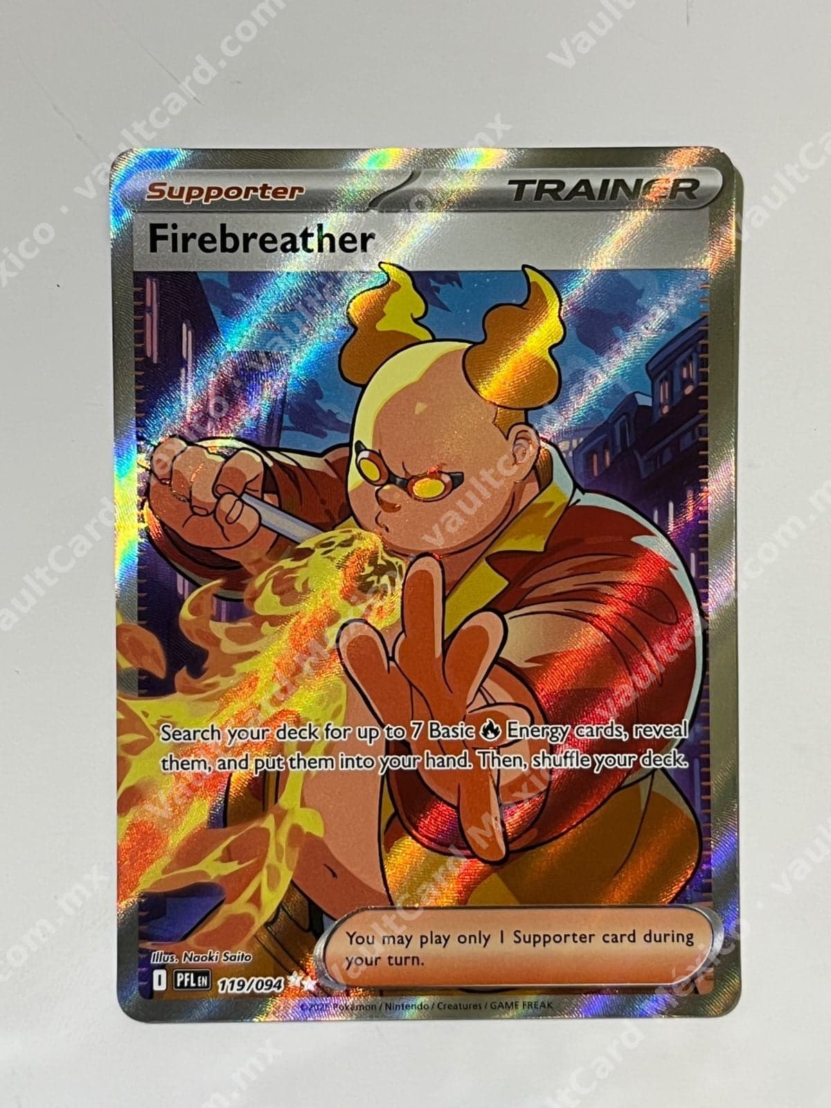 Firebreather 119/094 - Paradox Rift (PFL) Inglés Full Art