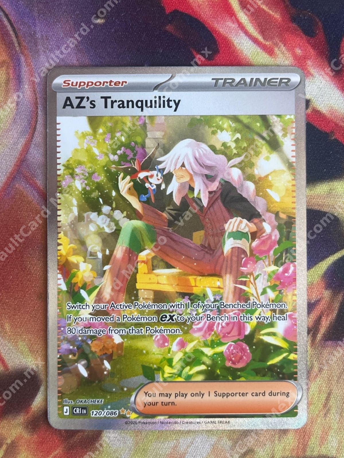 AZ's Tranquility 120/086 - (CRI) Inglés - Trainer Full Art