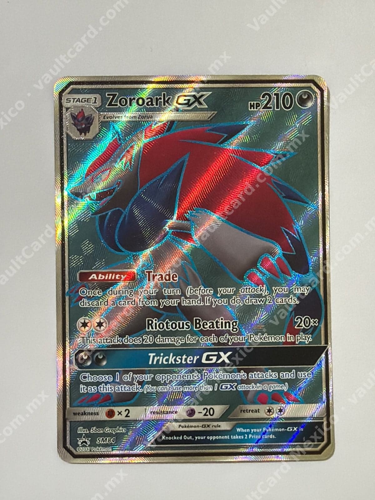 Zoroark GX SM84 Promo Full Art - Inglés