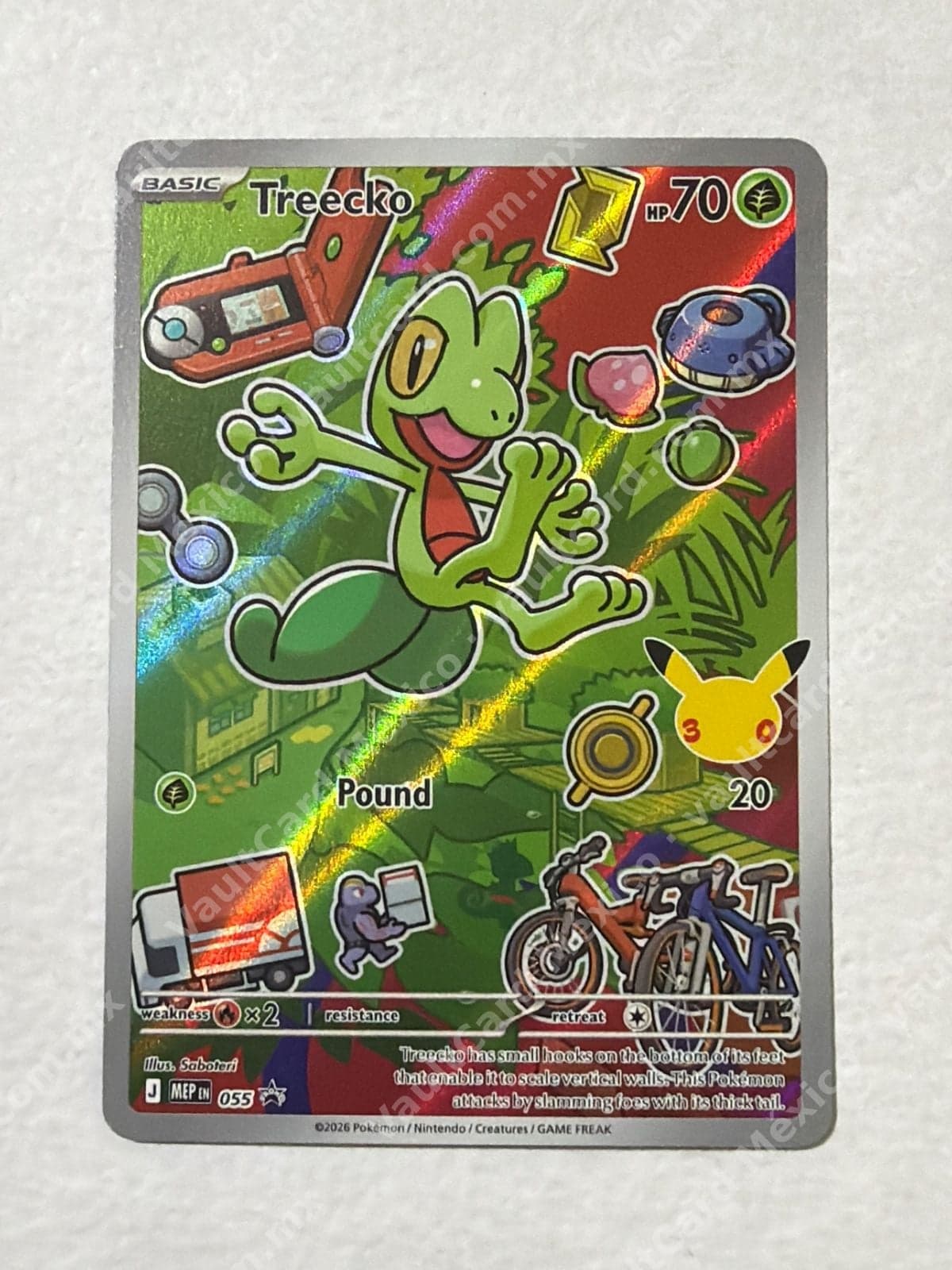 Treecko 055 - Promo (MEP) Inglés - Holo Illustration Rare