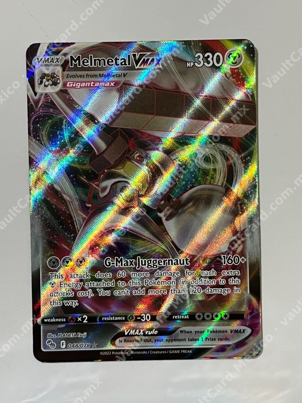 Melmetal VMAX 048/078 - Pokémon GO (PGO) Inglés