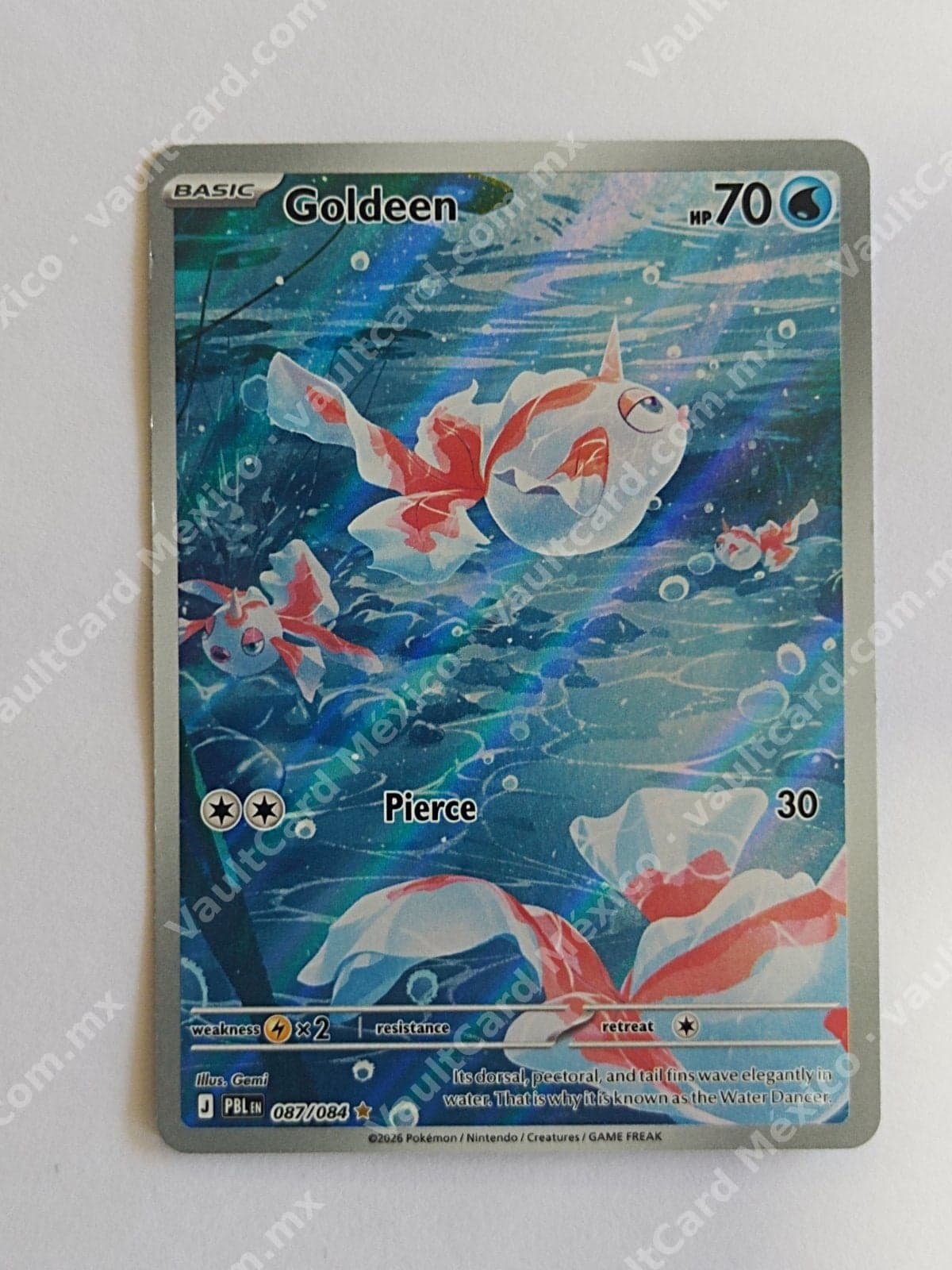 Goldeen 087/084 - (PBL) Inglés - Illustration Rare