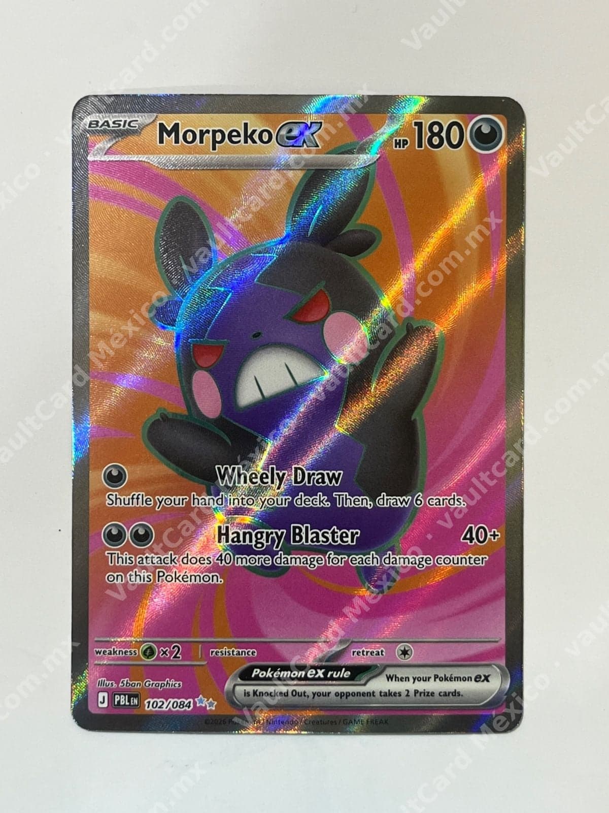 Morpeko ex 102/084 - Full Art (PBL) Inglés