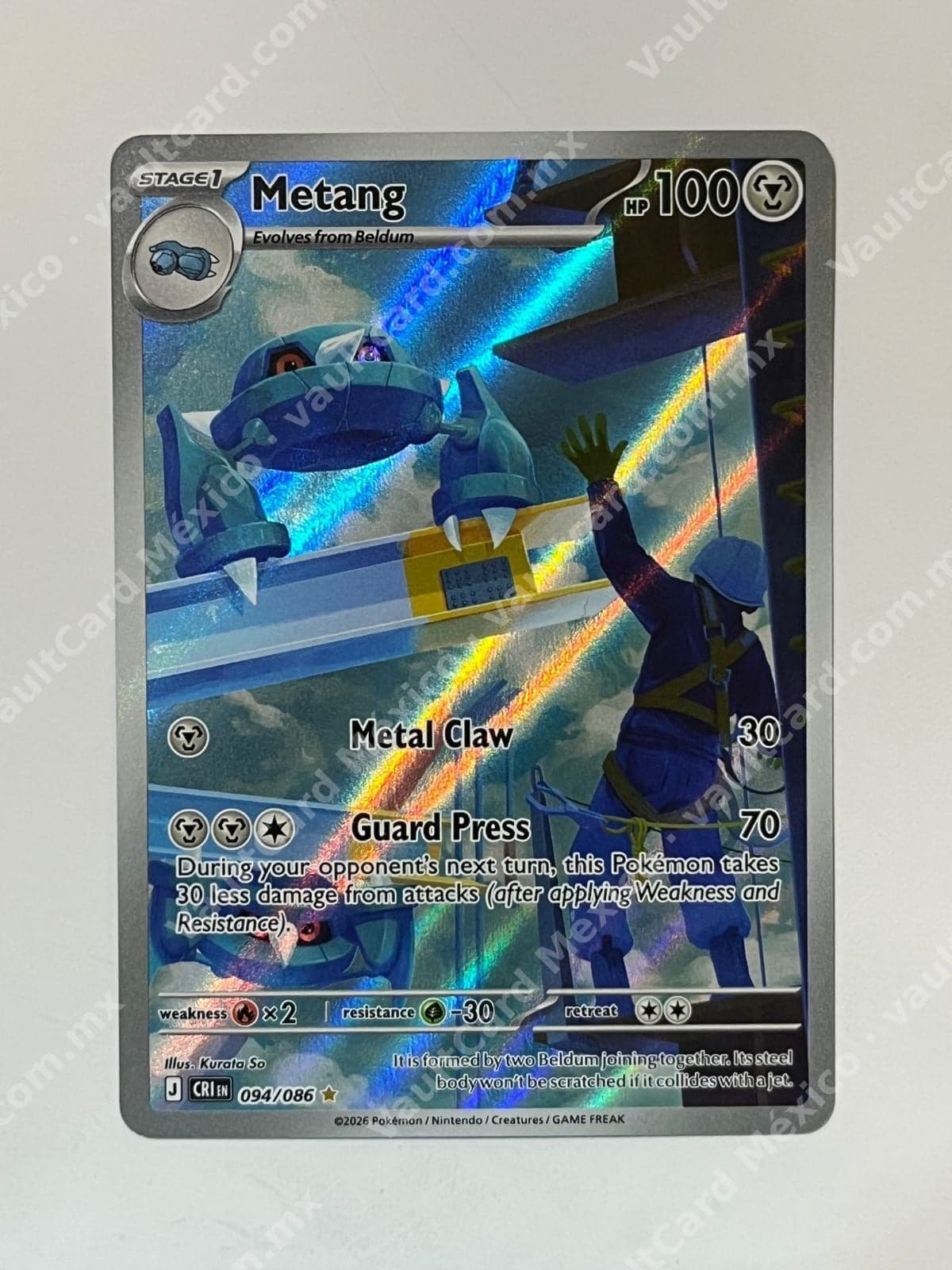 Metang 094/086 - (CRI) Inglés - Illustration Rare