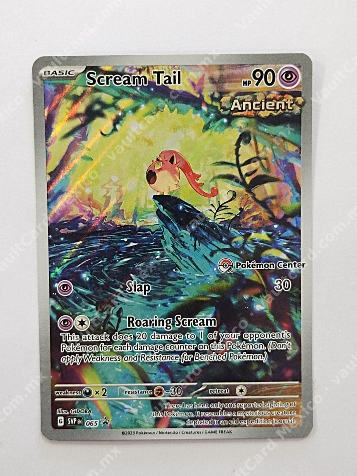 Scream Tail 065 - Promo SVP Inglés (Pokémon Center) Holo