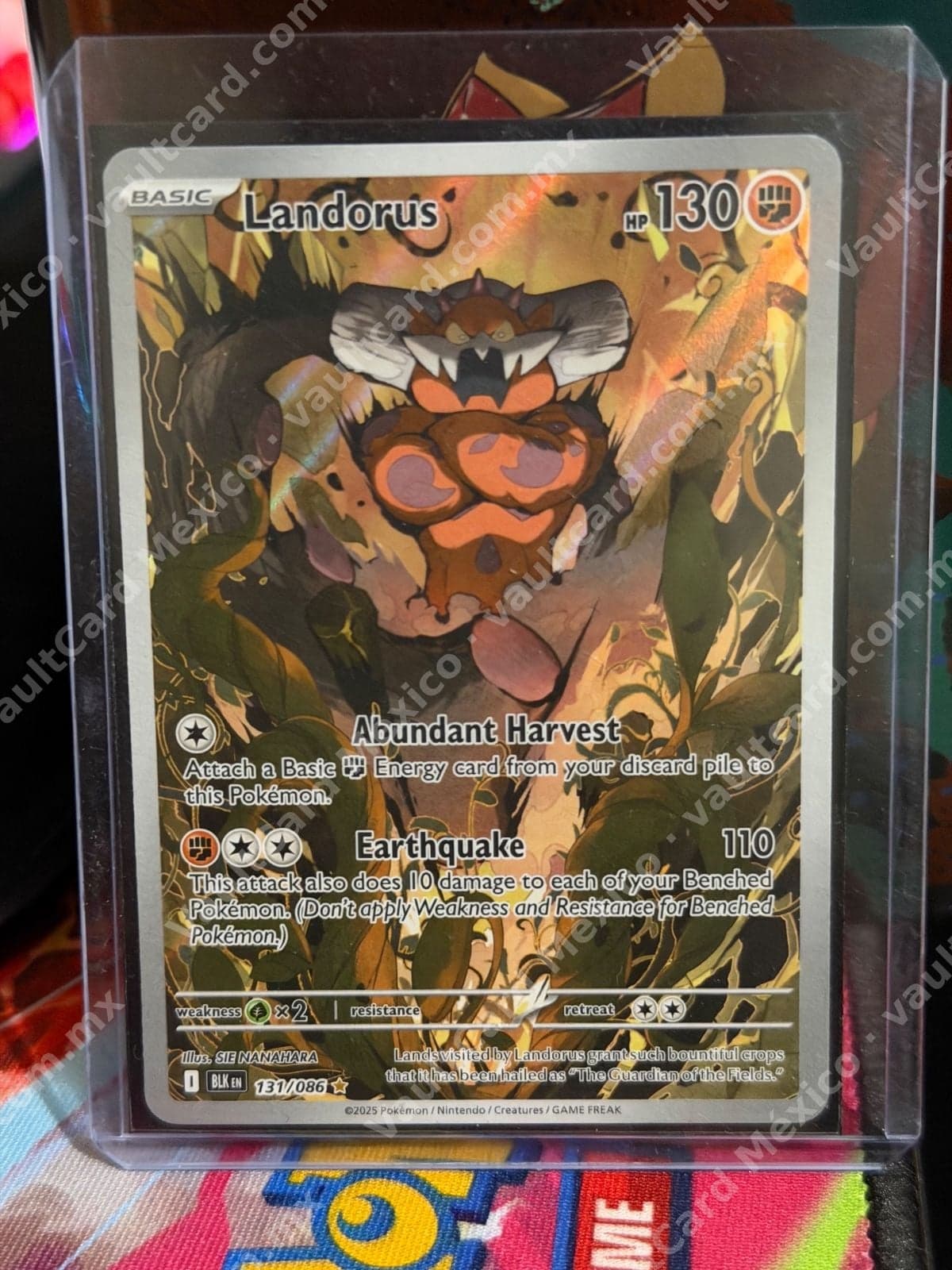 Landorus 131/086 - (BLK) Inglés - Illustration Rare