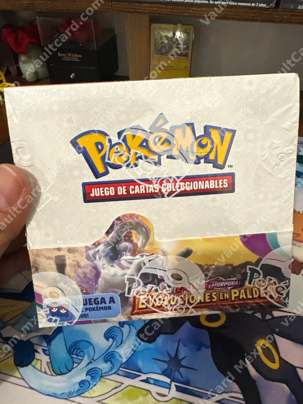 Booster Box Pokémon Evoluciones en Paldea - Escarlata y Púrpura Español (Sellado)