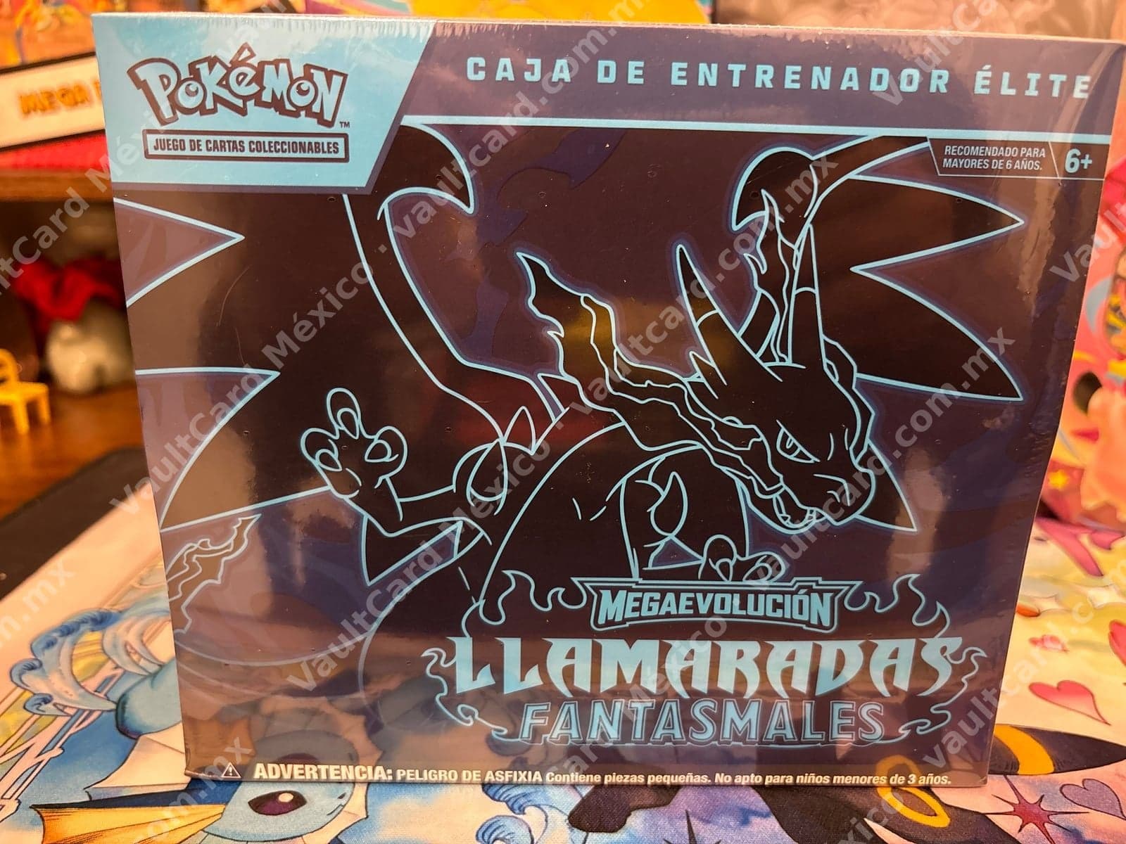 Caja de Entrenador Élite (ETB) Llamaradas Fantasmales - Megaevolución Español