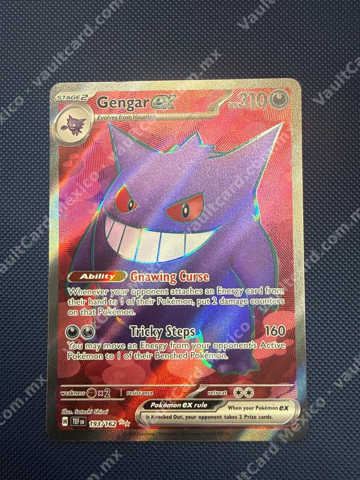 Gengar ex 193/162 - Temporal Forces (TEF) Inglés - Special Illustration Rare