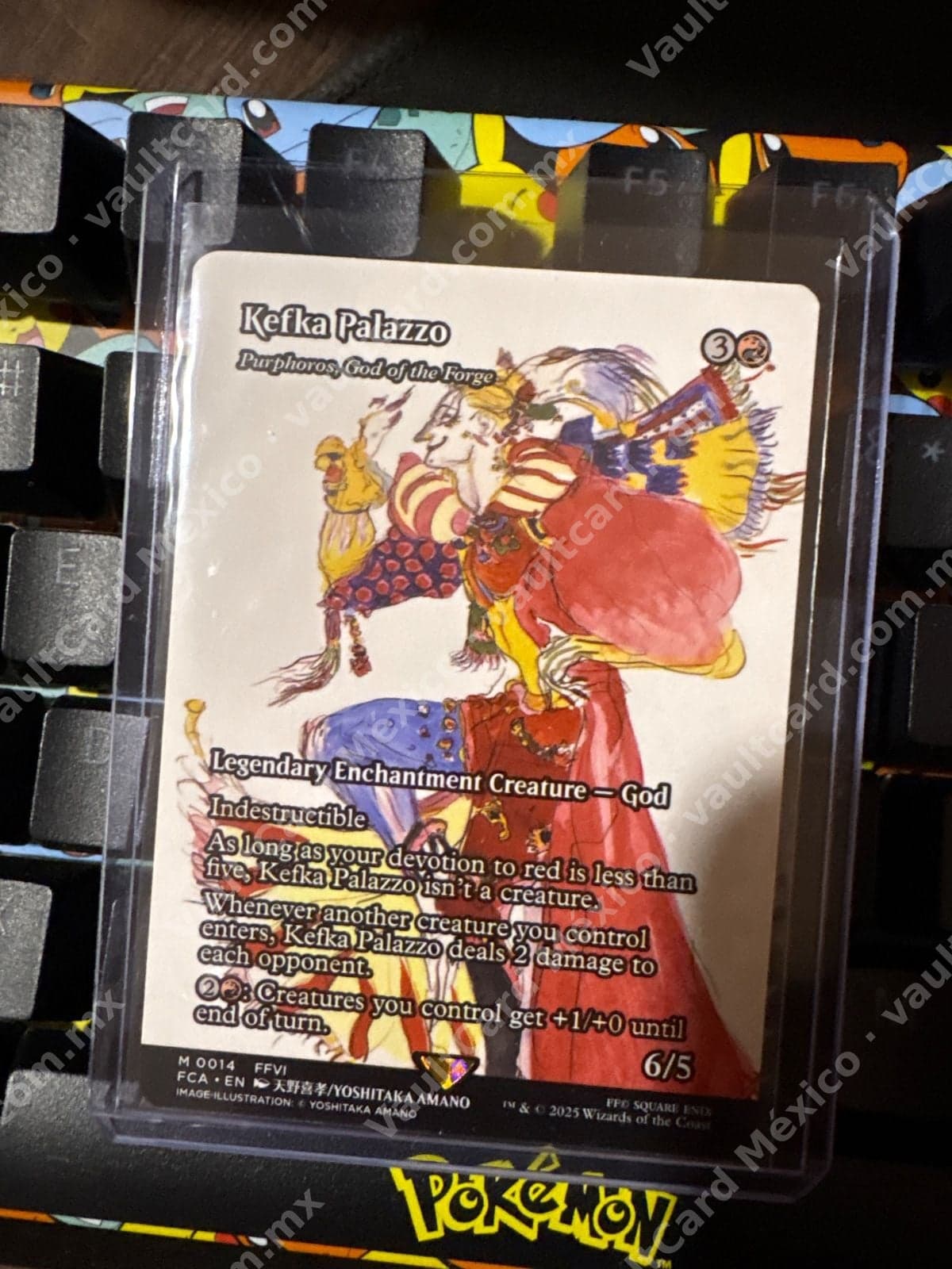 Kefka Palazzo (Purphoros, God of the Forge) M 0014 - Final Fantasy (FCA) Inglés