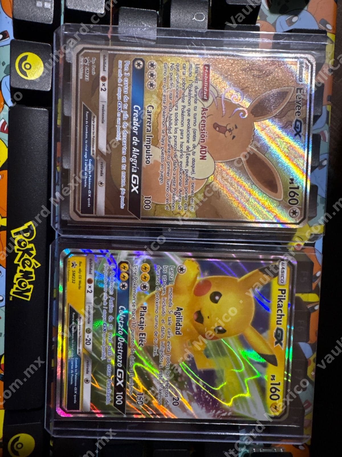 Eevee GX SM233 Rainbow Rare - Promo Sun & Moon Español