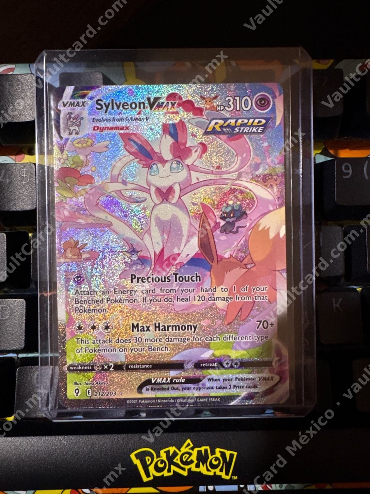 Sylveon VMAX 212/203 Alt Art - Evolving Skies (EVS) Inglés