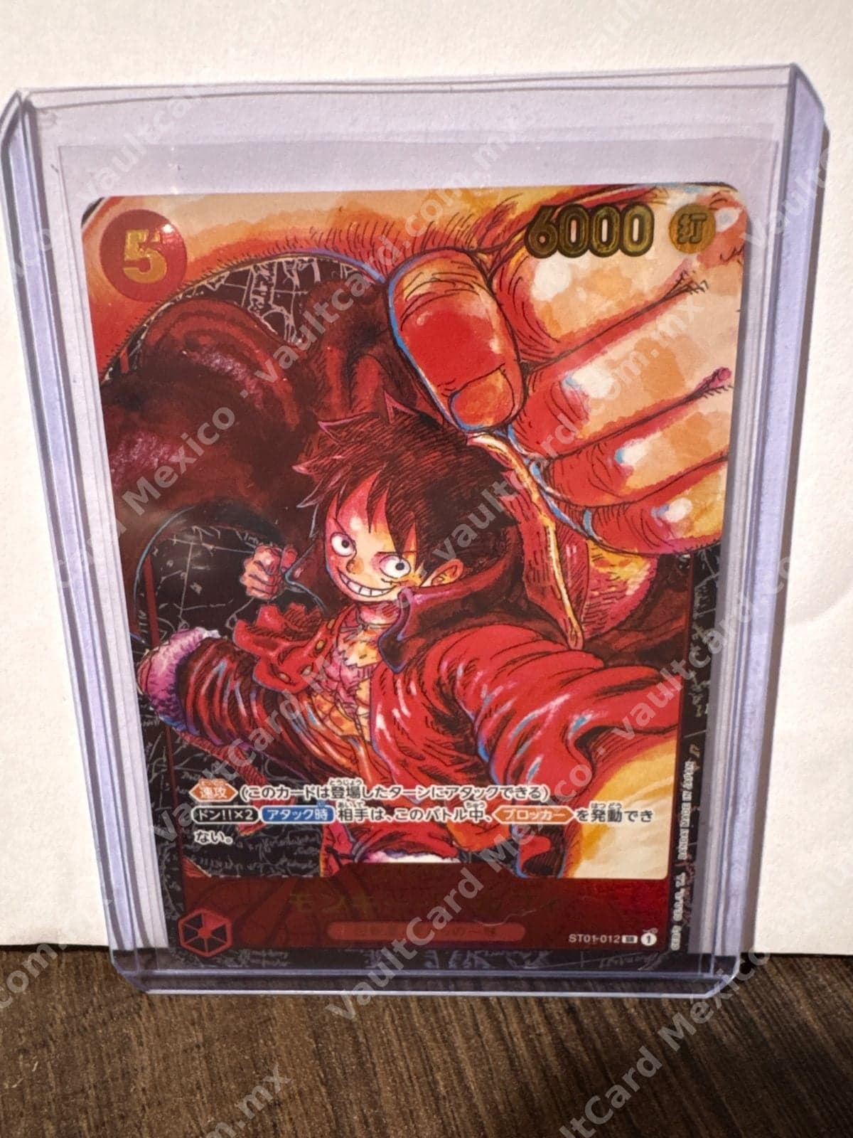 Monkey D. Luffy ST01-012 SR Alternate Art - Straw Hat Crew (ST01) Japonés