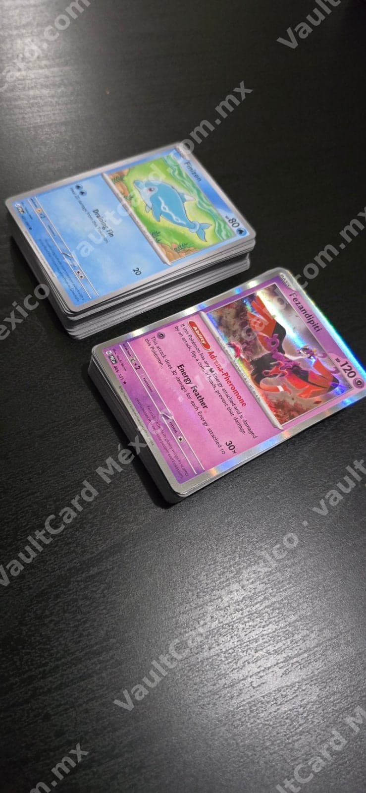 100 Cartas Pokemon (90 C/uc + 10 Holo) Sin Repetir