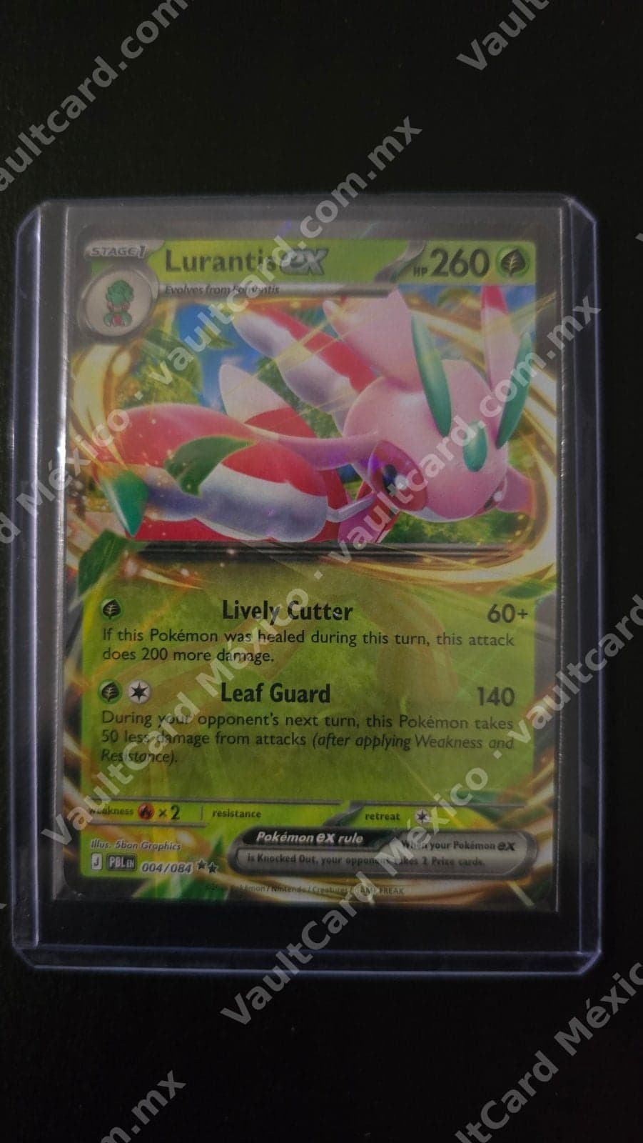 Lurantis ex 004/084 - PBL (PAL) Inglés Double Rare