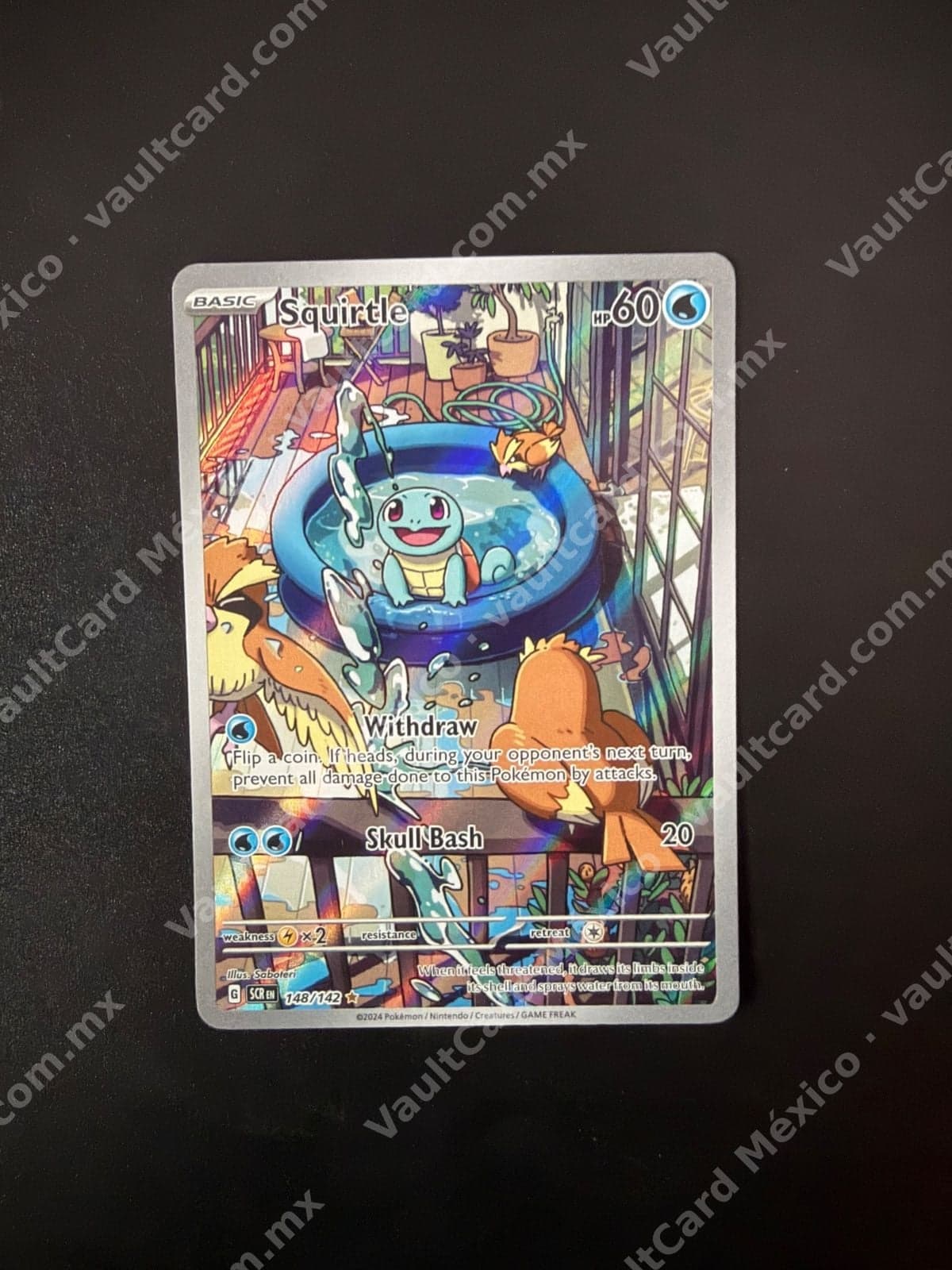 Squirtle 148/142 - Stellar Crown (SCR) Inglés - Illustration Rare