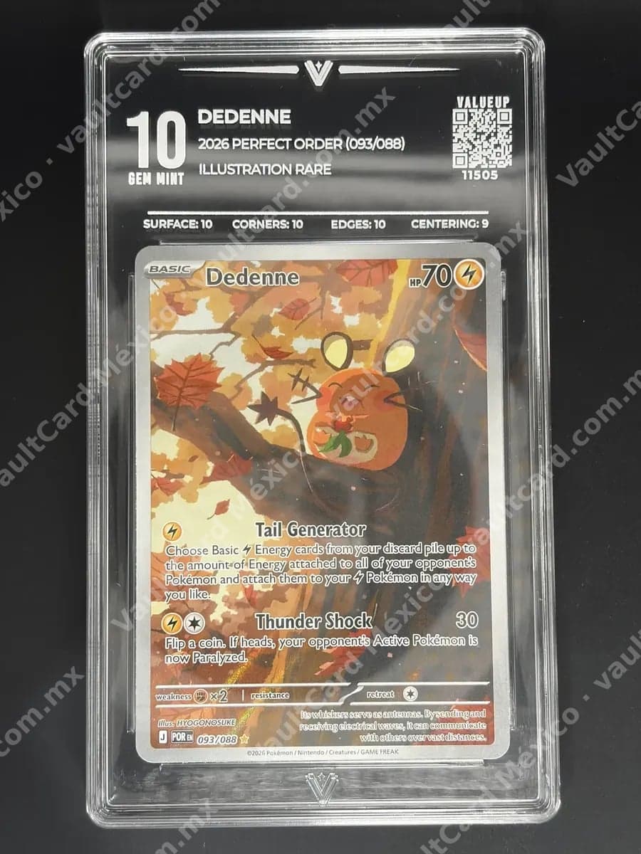 Dedenne 093/088 - Illustration Rare (POR) Inglés - VALUEUP 10 Gem Mint