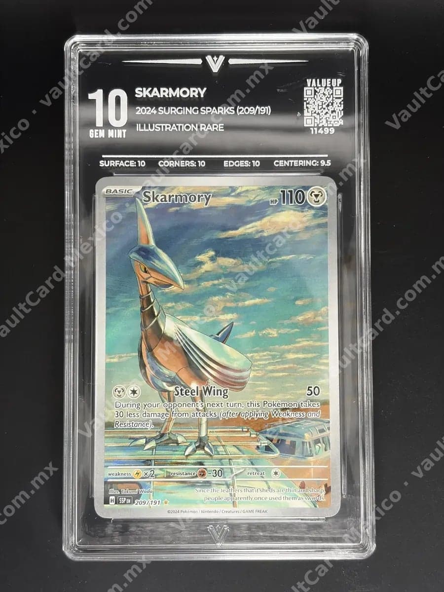 Skarmory 209/191 - Surging Sparks (SSP) Inglés - ValueUp 10 Gem Mint