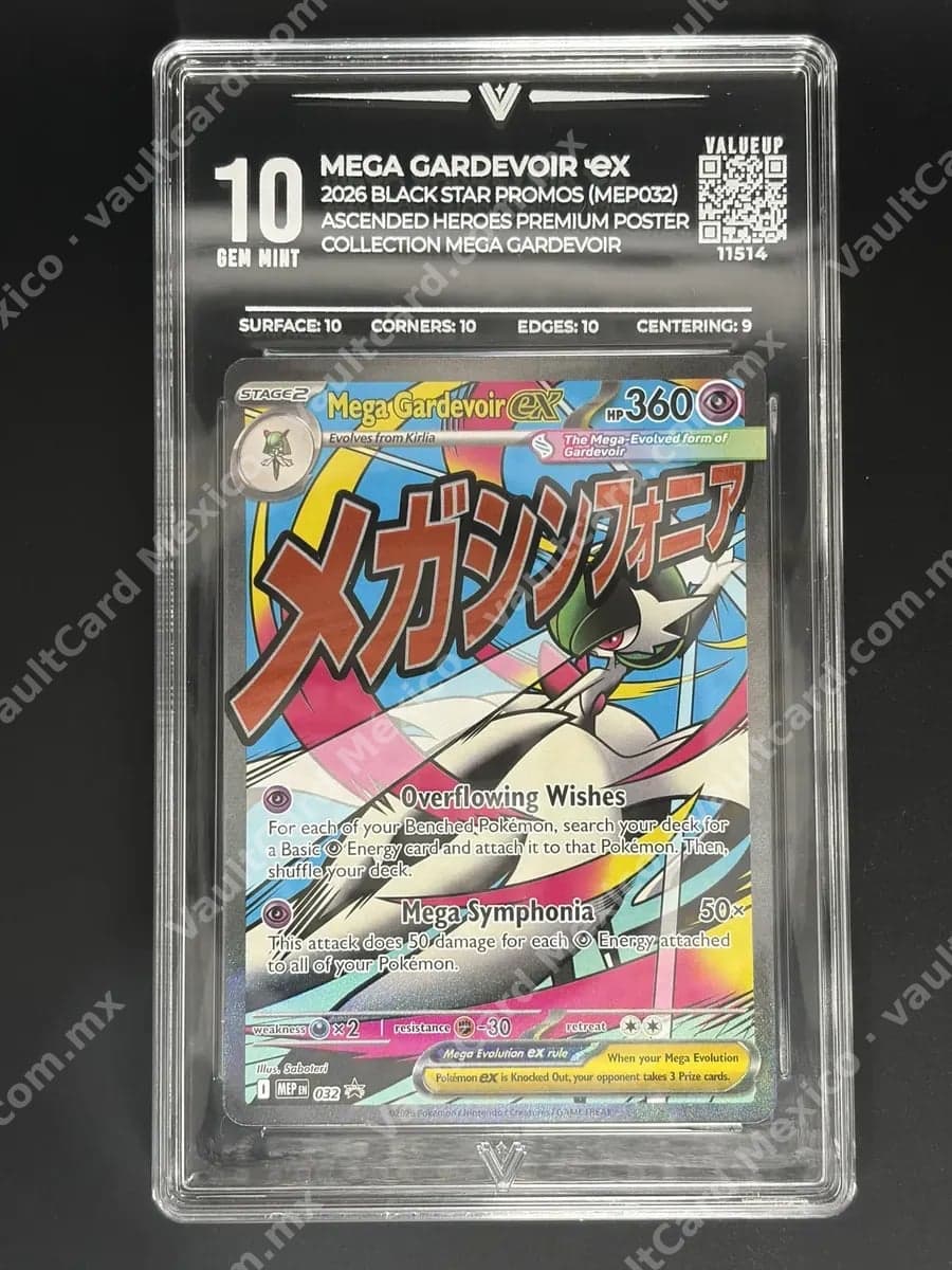 Mega Gardevoir ex MEP032 - Black Star Promos Inglés - ValueUp 10 Gem Mint