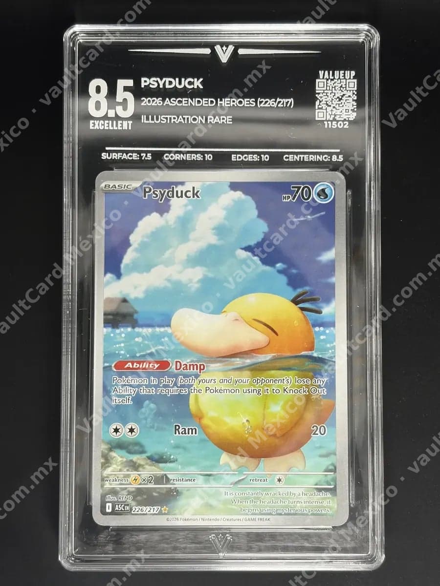Psyduck 226/217 - Ascended Heroes (ASC) Illustration Rare - ValueUp 8.5