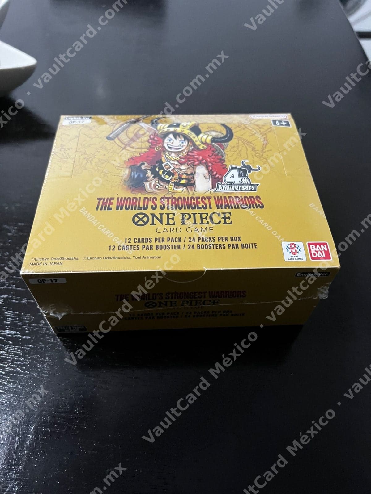 Booster Box One Piece Card Game OP-17 The World's Strongest Warriors - Inglés (Sellada)
