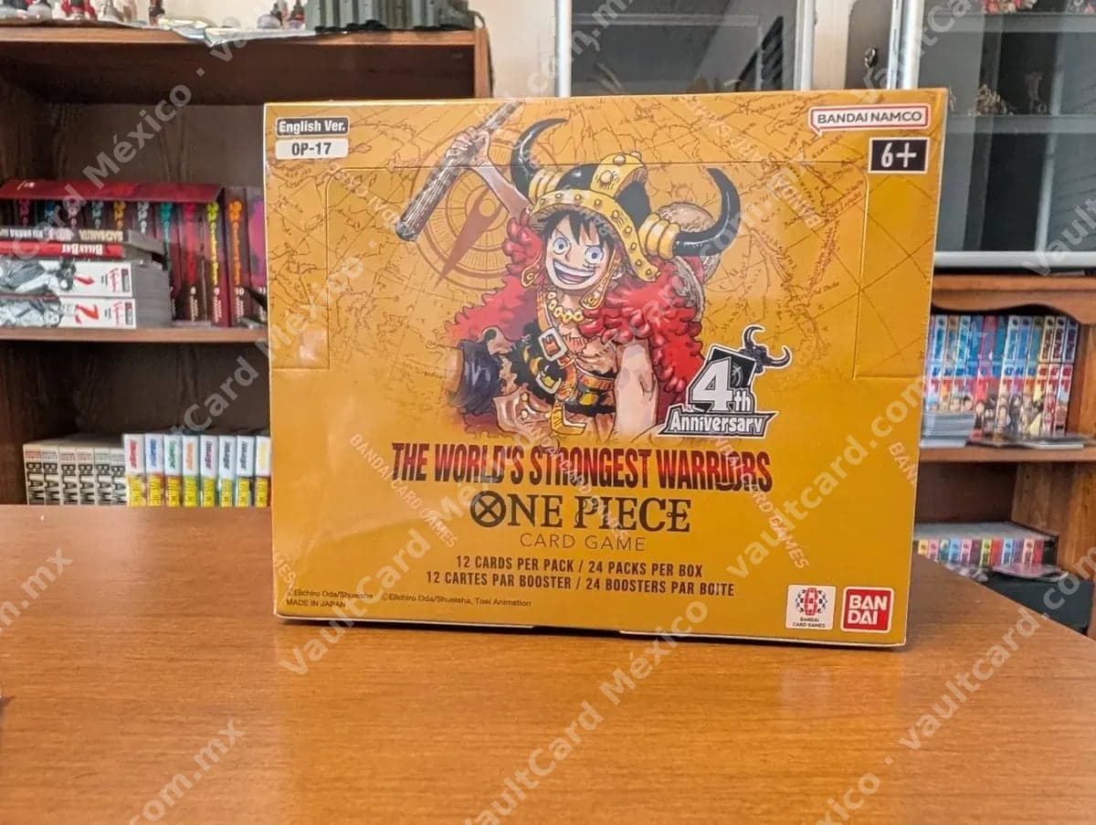 Booster Box One Piece Card Game OP-17 The World's Strongest Warriors (Inglés) Sellado
