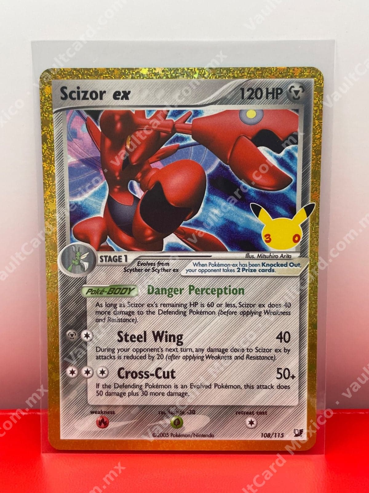 30th Celebration Scizor ex 108/115 - Classic Collection Inglés