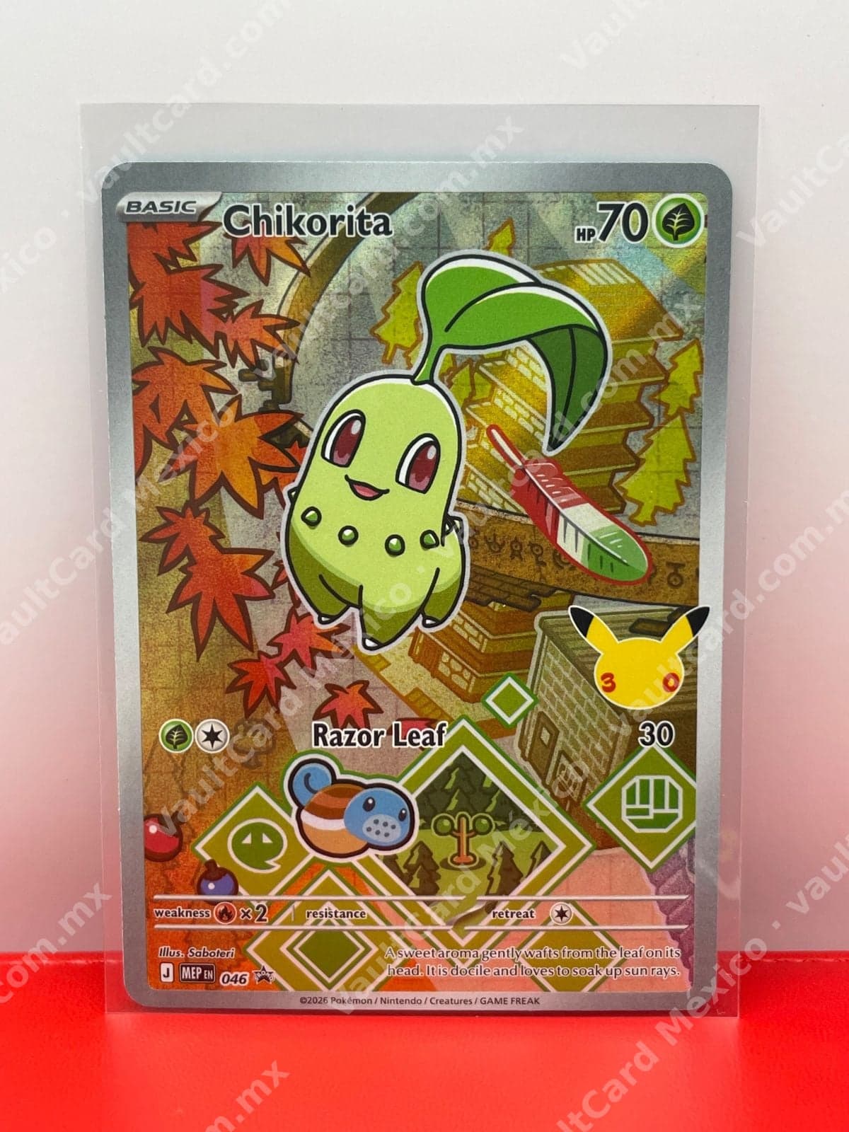 Chikorita 046 - Promo (MEP) Inglés