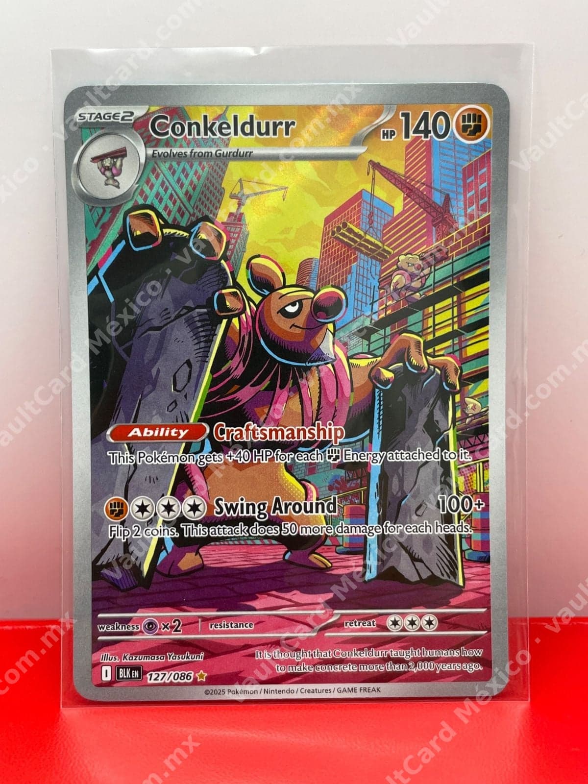 Conkeldurr 127/086 - (BLK) Inglés - Illustration Rare