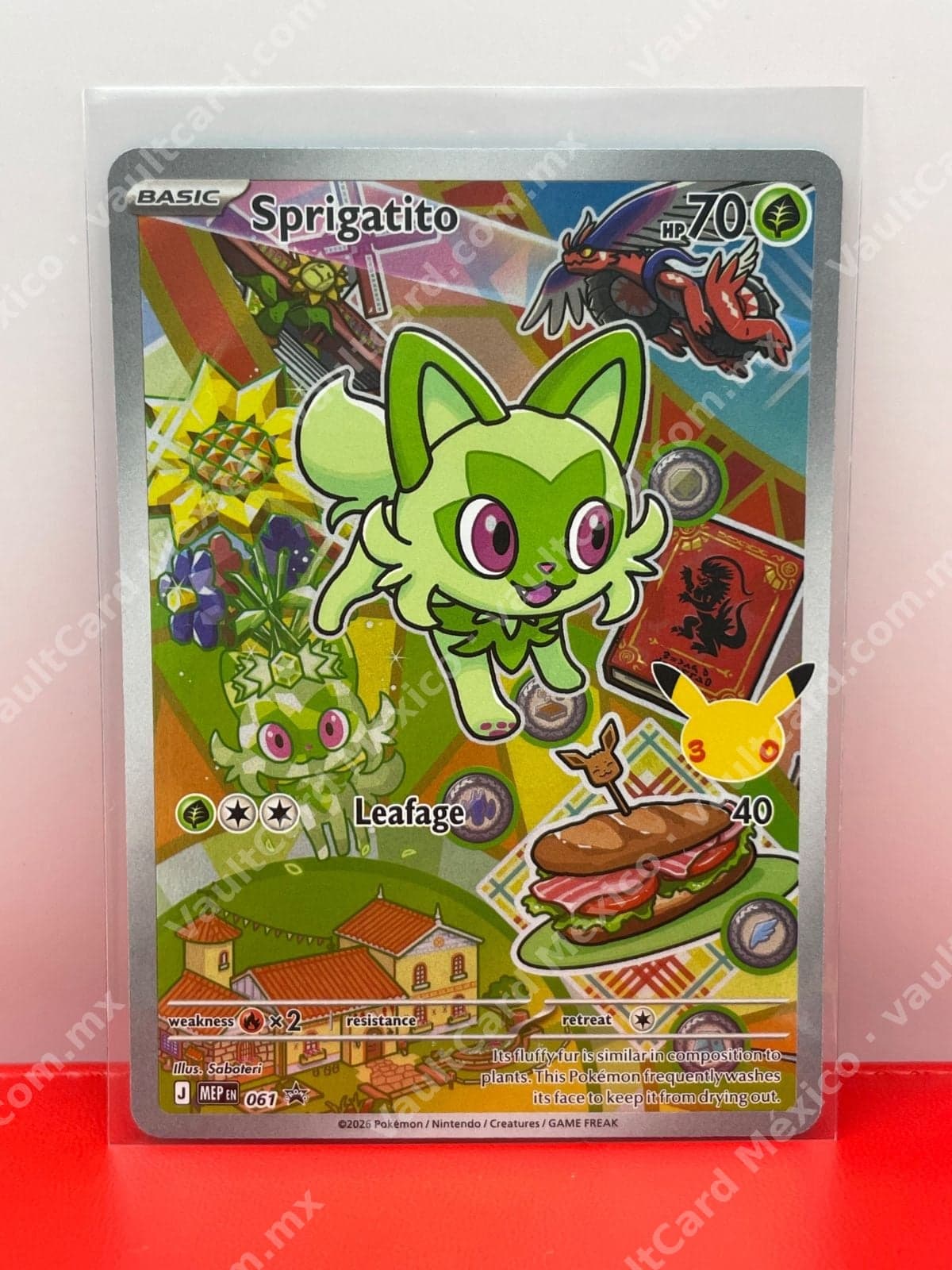 Sprigatito 061 - Promo (MEP) Inglés - Full Art