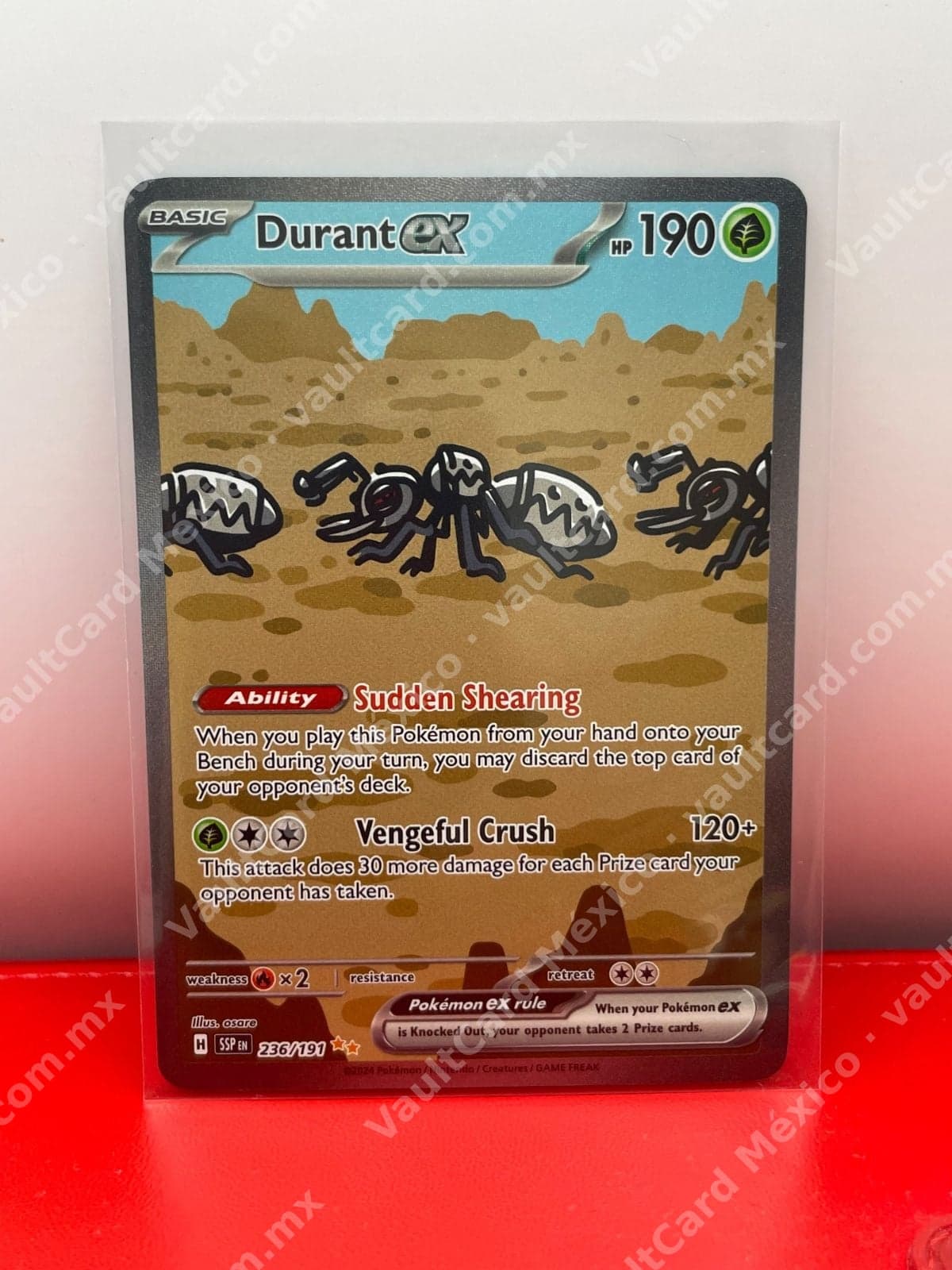 Durant ex 236/191 - Surging Sparks (SSP) Inglés Full Art