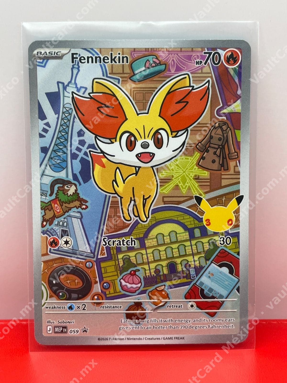 Fennekin 059 Promo (MEP) Inglés - Full Art