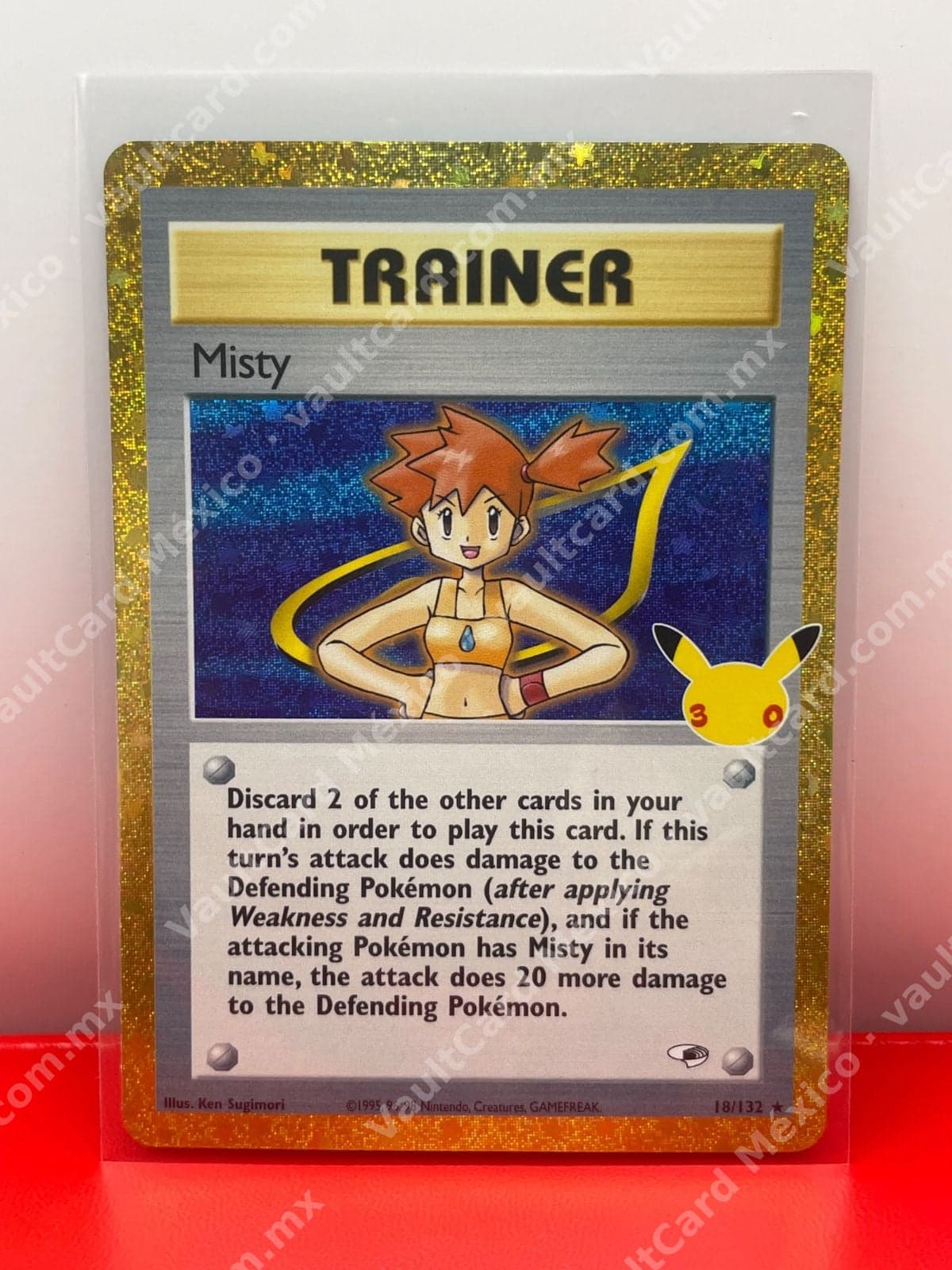 30th Celebration Misty 18/132 Holo - Classic Collection Inglés