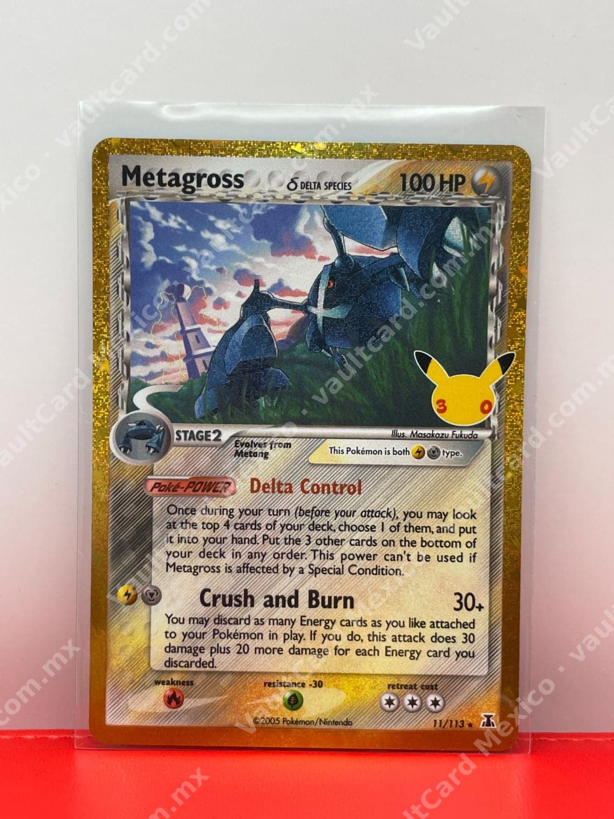30th Celebration Metagross Delta Species 11/113 - Classic Collection Inglés